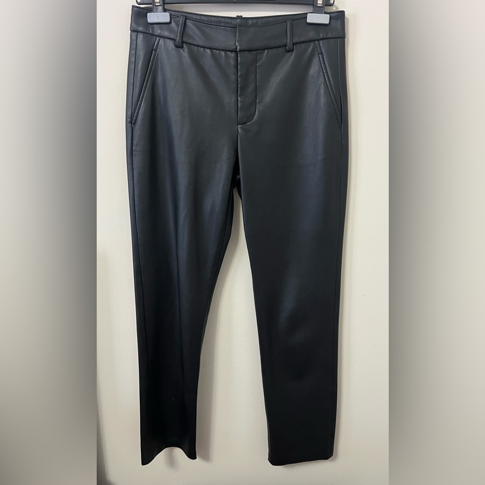 Zara pleather pants, size 4